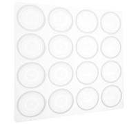 HOMSFOU Moule en Époxy Cristal Créatif pour Pièces D’Échecs Matrice en Silicone pour Jeu D’Échecs International DIY Making Recyclable Facile À Nettoyer Blanc