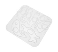 HOMSFOU Moule en Silicone pour Marque-pages Chat Réutilisable en Résine Époxy, Accessoire de Lecture Maison, Forme Animale Mignonne et Fonction Maintien des Pages