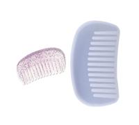 HOMSFOU Moule en Silicone Réutilisable de Peigne Flexible pour Création Bijoux Résine Époxy UV Transparente Artisanale