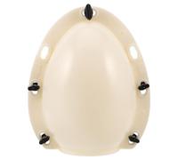 HOMSFOU Moule Géant Œuf de Pâques Creux Plastique Moule Œuf Forme de Conteneur pour Chocolat Surprise à Casser Dessert DIY et Prix de Fête