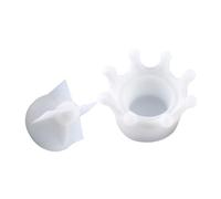 HOMSFOU Moule Silicone Couronne avec Couvercle Boîte de Rangement pour Résine Moule Multifonction pour Coffret Bijoux Bougeoir et DIY Décoration