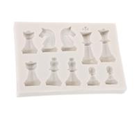 HOMSFOU Moule Silicone DIY pour Échecs Moulage Odeur pour Loisirs Créatifs et Jeux de Société
