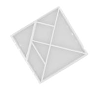 HOMSFOU Moule Silicone Goutte Eau pour DIY Moule Créatif Tangram Puzzle Résistant et Réutilisable pour Résine Époxy Accessoires de Bricolage Manuel