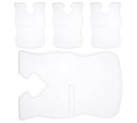 HOMSFOU Moules Silicone pour Résine Époxy 4pcs pour Support de Lecture et Pupitre Musique, Résistant la Chaleur, Multifonctionnel pour Décoration DIY