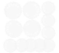 HOMSFOU Napperons en Papier Dentelle Alimentaire Ronds 6,5 Pouces Lot de 100 Pièces pour Pâtisserie Décoration de Table Fête Mariage la Cuisine