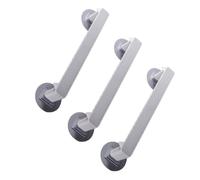 HOMSFOU Noël Étagère à Chaussures Simple Murale sans Perforation 3pcs | ABS Plastique, Colle Acrylique, Crochet Oreille de Chat, pour Porte de Placard et Coin