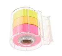 HOMSFOU Notes Adhésives Complet avec Distributeur Autocollants Mémo Multifonctions Auto-adhésifs de Notes Portables pour Bureau et Organisation Quotidienne