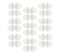 HOMSFOU Nuancier de Vernis à Ongles en Verre Transparent 100 Pièces Double Face, Perles pour Nail Art, Présentoir Pratique pour Salon de Beauté, Cartes de Couleurs pour Ongles