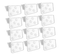 HOMSFOU Optimisez Le Stockage 40 Pièces Séparateurs De Tiroir De Réfrigérateur Clips Rétractables Pour Lespace De Rangement Du Garde-manger Du Congélateur Et Du Placard
