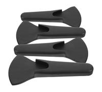 HOMSFOU Organisateur Magnétique pour Ciseaux Cuisine Fixation Murale 4 Pièces en Plastique Robuste Accessoire de Rangement Noir Minimaliste pour Placard et Réfrigérateur