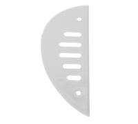 HOMSFOU Outil de Sculpture Poterie Moon-shaped Plastique Râpe de Modelage Polyvalente pour Carottage Lissage et Formage de Argile Accessoire Pratique pour Artisans et Amateurs de DIY