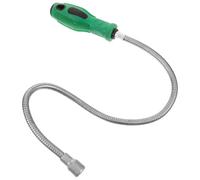 HOMSFOU Outil Magnétique Flexible pour Ramassage D’écrous Poignée Verte et Noire, Bâton Flexible en Acier Inoxydable, Outil de Piquetage Réutilisable Pratique pour Bricolage et Réparation