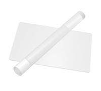 HOMSFOU Outils De Modelage Argile 20.00X0.79X0.79In - Rouleau Acrylique Et Panneau De Feuille Avec Grille Antirayures Pour Pâte Polymère - Accessoires Essentiels Pour Loisirs Créatifs Et Sculpture