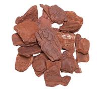 HOMSFOU Paillage en Écorces de Pin Naturel pour Terrarium de Reptiles, Décor Paysager 500 G, Morceaux 8-10 Cm, Décoration pour Boîte à Tortues et Habitat Reptile