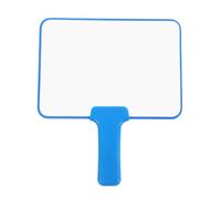 HOMSFOU Palette de Juge Double Face Bleue en Plastique Légère Multifonctionnelle avec Poignée pour Matériel Pédagogique Scolaire et Jeux en Classe