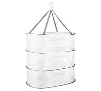 HOMSFOU Panier de rangement suspendu en maille pour vêtements, pulls, légumes, poissons, matériau durable pour un séchage rapide et une capacité de rangement polyvalent