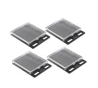 HOMSFOU Panneau Réflecteur Photoélectrique à Effet Réfléchissant, Lot De 4, Accessoire De Remplacement Compatible Capteur Électrique, Usage Industriel, Haute Visibilité, Finition Miroir