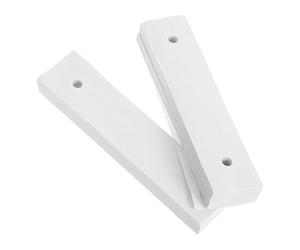 HOMSFOU Papier 2 Paquets de 350 Pièces Jetable Repose-menton en Papier Léger Blanc Accessoires D'optométrie Généraux pour Examen Oculaire Adaptés aux Hôpitaux et Centres Médicaux