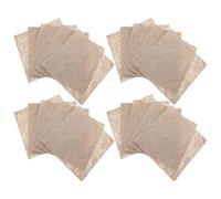 HOMSFOU Papier à Dessin Traditionnel 50 Feuilles 20X20 CM Papier pour Calligraphie Chinoise Fait Main Couleur Beige Crème Polyvalent pour Dessin et Scrapbooking