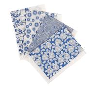 HOMSFOU Papier Transfert Céramique sous Émail 4 Feuilles Décoratives Engobe Poterie Bricolage Artistes Motifs Variés pour Argile Artisanat Peinture DIY Loisirs Créatifs