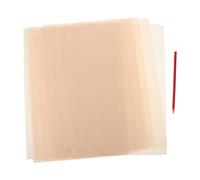 HOMSFOU Papier Transfert pour Céramique Vierge 10 Feuilles Calque Anti-Plis Format A4 pour Artistes, Papier à Dessin Calque Précis pour Motifs de Poterie, Décalcomanies sous Émail