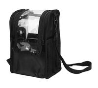 HOMSFOU Paquet Professionnel de Maquilleuse Grand Format Trousse de Maquillage Résistante et Facile à Nettoyer Paquet de Voyage Polyvalent Bandoulière Réglable pour Usage Studio