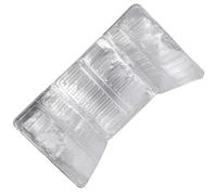 HOMSFOU Pare-éclaboussures la Cuisine Pliable Haute Résistance 39 Cm X 84 Cm en Matériau Isolant Anti-Projections de Graisse pour Gazinière Simple Feu - Bouclier Protection Cuisson