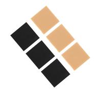 HOMSFOU Patch Antidérapant pour Chaussures à Talons Hauts 6 Pcs Semelles en Caoutchouc Noir et Gomme Résistante à L’usure Coussinets Silencieux pour Protection et Remplacement de Talon