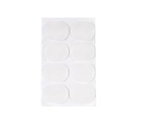 HOMSFOU Patch de Saxophone Ténor Coussin Confortable 8 Pièces en Silicone Blanc Protégeant les Dents du Musicien pour Bec Alto et Ténor