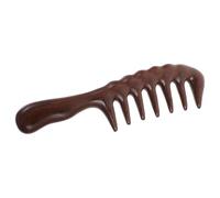 HOMSFOU Peigne de Massage en Bois de Santal Peigne Portable pour Cuir Chevelu pour Massage Capillaire Stimulation Circulation Sanguine Soin Cheveux Naturel 1 Pièce