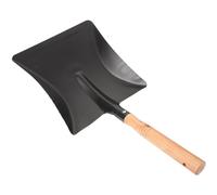 HOMSFOU Pelle à Terre de Jardin à Manche en Bois Pelle en Fer Plate Grosse Taille Outil Portable pour Jardin Familial et Jardinage pour Creuser et Ramassage Outil Manuel Robuste