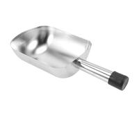HOMSFOU Pelle en Acier Inoxydable Épais, Petite Taille, Cuillère Doseuse Multifonction pour Grains de Café, Fruits Secs et Aliments Secs, Ustensile la Cuisine pour Bar, Pâtisserie