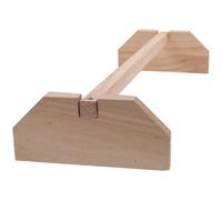 HOMSFOU Perchoir en Bois Naturel pour Poules et Poussins - Support D’entraînement Multifonction 1 Pièce - Sécurisé pour Oiseaux de Cage et Accessoires Poulailler Extérieur