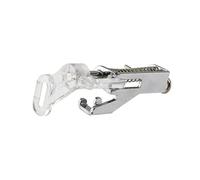 HOMSFOU Pied Presseur Quilting Portable pour Machine à Coudre Domestique Compatible Brother Singer Babylock Pied pour Broderie et Surpiqûre Design Robuste Argenté