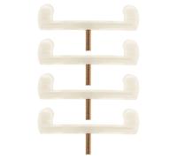 HOMSFOU Pieds de Repose-épaule Pièces de Rechange Universelles Antidérapants en Caoutchouc 4pcs Confort et Stabilité Assurés pour Violon et Alto pour Violonistes