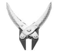 HOMSFOU Pince à Bec Fin pour Bijoux à Action Parallèle Ressort, Petite Pince de Précision en Acier Inoxydable, Outil Multifonction pour Fabrication et Réparation de Bijoux Artisanaux