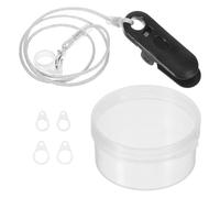 HOMSFOU Pince de Maintien pour Amplificateur Auditif, Cordelette Anti-Perte en Nylon Doux Clip, Lanière Stable pour Garçons, Filles et Seniors, Adaptée à L'Utilisation Quotidienne et