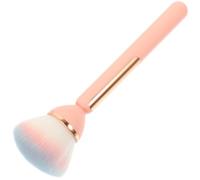 HOMSFOU Pinceau à Poudre Petit Format Rose pour Manucure, Brosse Douce Dépoussiérante Ongles, Manche Ergonomique, Accessoire Maquillage Maison Multifonction, Nettoyage Précis des Ongles