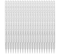 HOMSFOU Pinceau Eyeliner Jetable Baguette Magique Noir Pointe Fine Multifonction pour Yeux Lèvres Cils Maquillage Portable