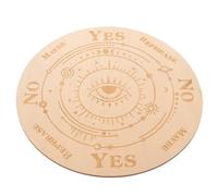 HOMSFOU Planche de Divination en Bois Khaki Surface Lisse Confortable, Outil Ésotérique Unique pour Passionnés D'astrologie et Conseils Mystiques