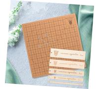 HOMSFOU Planche Liège Macramé avec Épingles Règle Aide pour Projets de Bracelets Tressés Support Polyvalent pour Travaux de Corde et Bijoux DIY