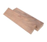 HOMSFOU Planches de Bois de Noyer Brut Épais 20x5x2 Cm, 2 Pièces, Matériau Naturel pour Sculpture Artisanale et Loisirs Créatifs, Planches Rustiques pour Gravure et Travail du Bois, Usage