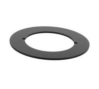 HOMSFOU Plaque Arrière De Porte Ronde Pour Serrure à Bouton Renfort De Porte Sans Perçage Fixation Sécurisée Adaptateur Pour Différentes Épaisseurs