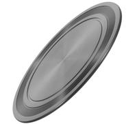 HOMSFOU Plaque de Diffusion de Chaleur Ronde 20 Cm en Aluminium Épais 4 Mm, Diffuseur de Chaleur pour Cuisinière à Gaz, Plaque Chauffante Multifonction pour Décongélation et Cuisson