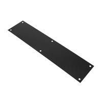 HOMSFOU Plaque De Protection De Porte En Acier Inoxydable Plaque De Base De Porte En Métal Protection De Seuil Robuste Pour Extérieures Et