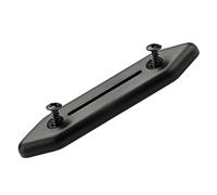 HOMSFOU Plaque de Sélecteur de Guitare Électrique en Fer, Protection Noire Durable avec Installation Simple, Adaptée aux Guitares et Accessoires d'Instruments de Musique