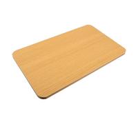 HOMSFOU Plateau de Table Rectangulaire 50x30 Cm en Bois Beige et Plan de Travail Robuste D'appoint Polyvalente en Bois Naturel Cuisine et Bureau