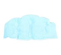 HOMSFOU Poche de Glace Rafraîchissante en Gel Pvc Rouleaux Massants pour Cou, Compresse Chaude et Froide Réutilisable, Tour de Cou en Peluche Bleu Ciel, Soulagement Cervical et Relaxation