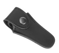 HOMSFOU Pochette de rangement légère en PU noir avec fermeture à boucle pour embouchure d'instrument, sac pour trompette adapté transport sécurisé et aux voyages