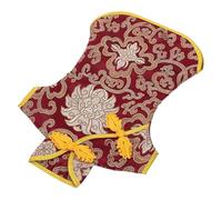 HOMSFOU Pochette Design Raffiné pour Bouteille de Vin Style Chinois en Tissu Emballages de Bouteilles Élégants et Uniques pour Festival et Anniversaire